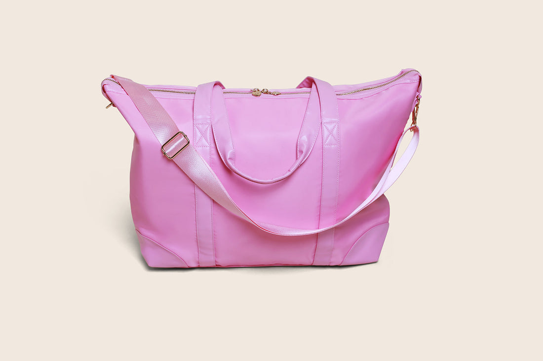 Pink Travel Tote Women Actually Use