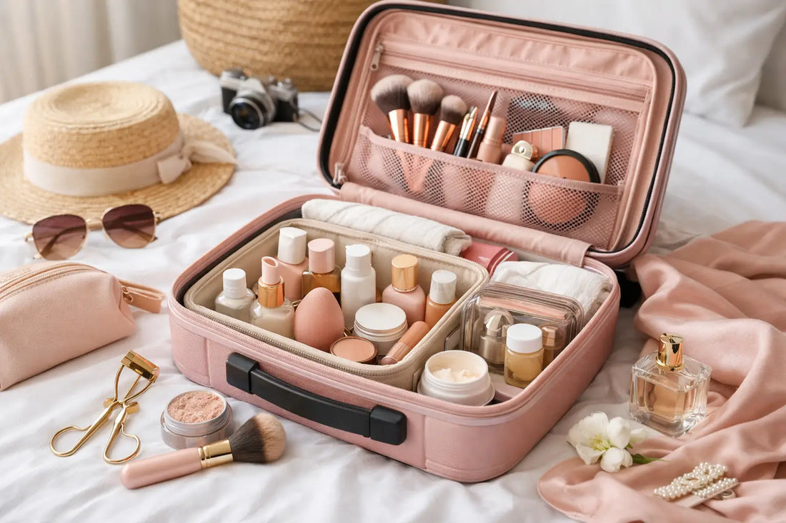 How to Pack Beauty Products Neatly
