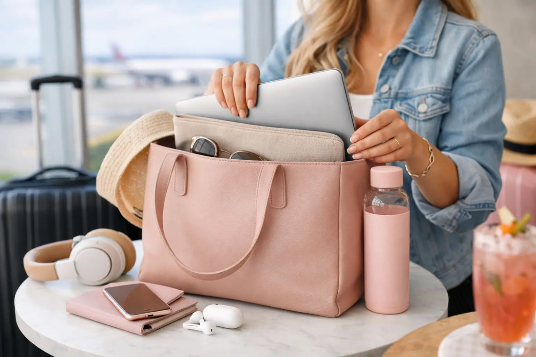 Travel Totes With Laptop Sleeve for Busy Days