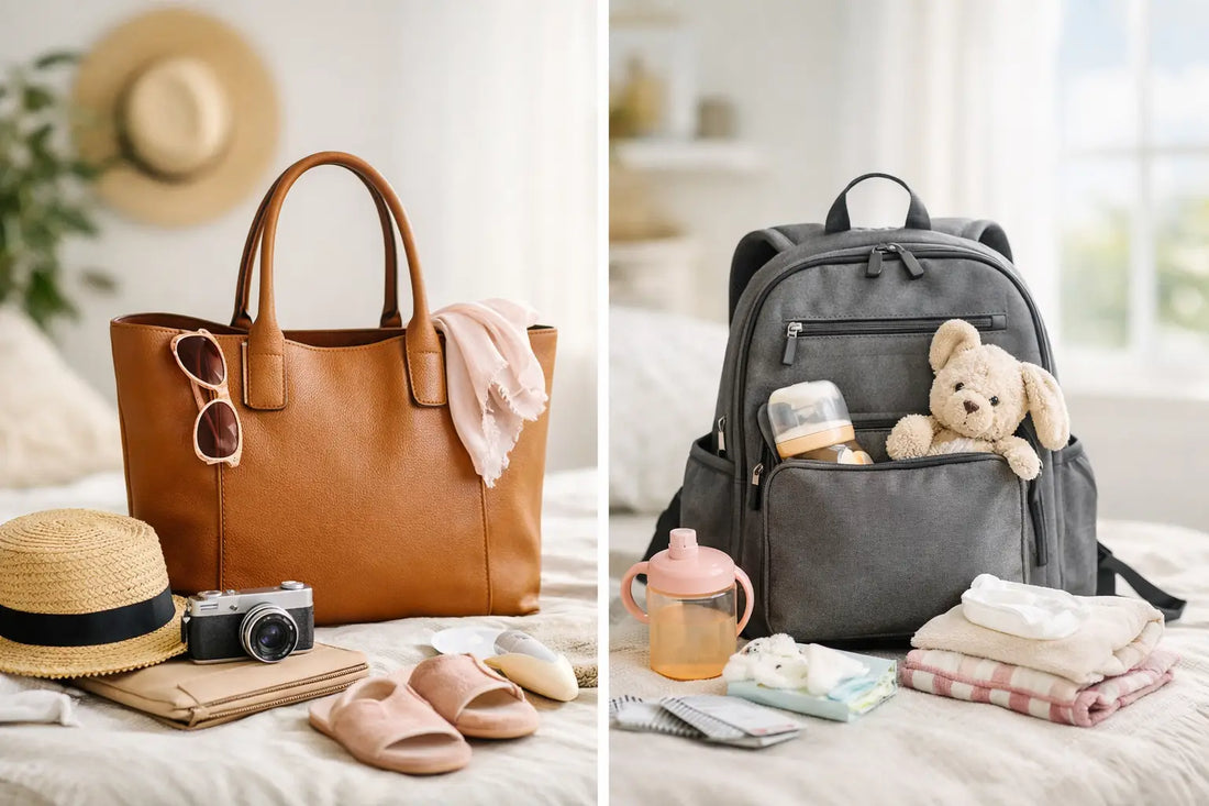 Travel Tote vs Backpack for Moms: Which Is Best?
