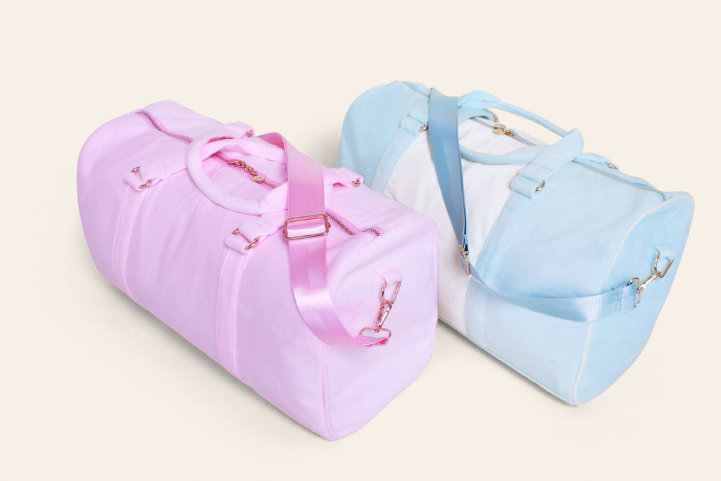 Velvet Duffle Bags